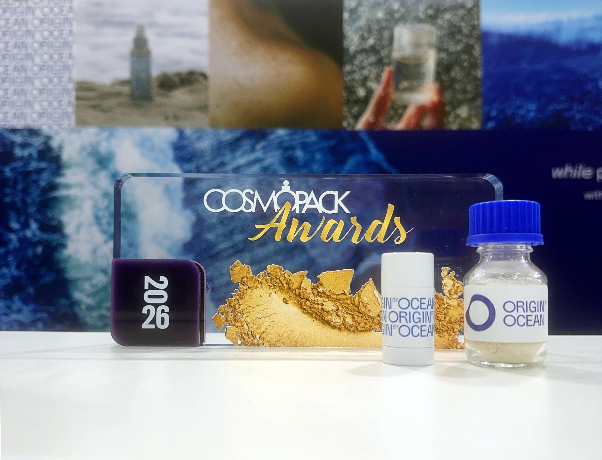 OceanBoost™ LF by Origin by Ocean Wins Sustainability Award at Cosmopack 2026
