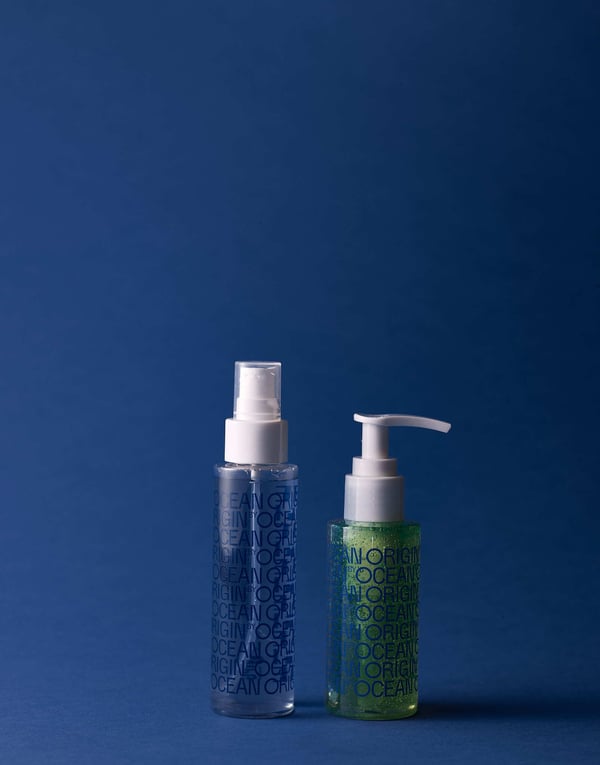 Origin by Ocean products in cosmetic applications