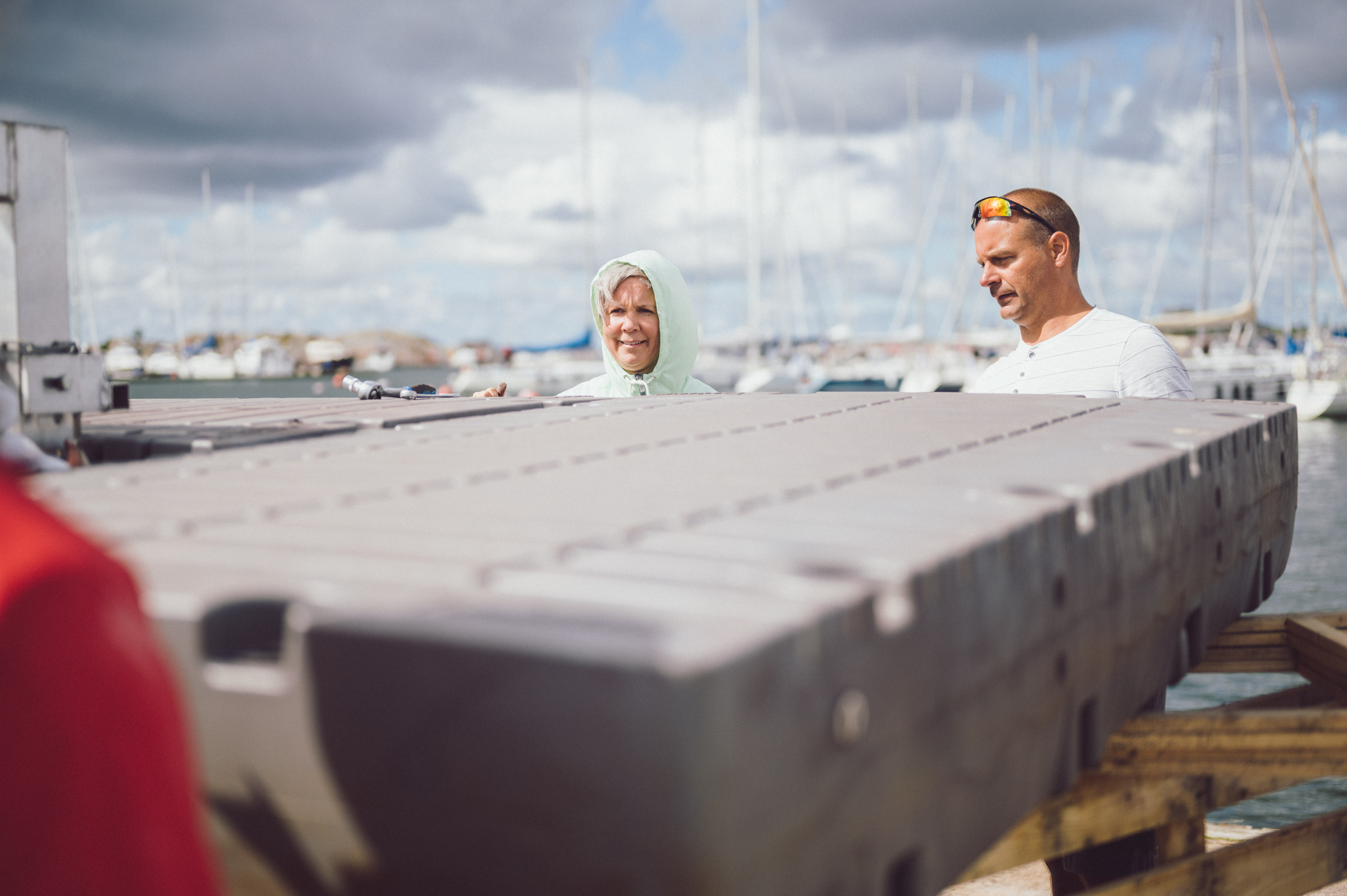 blue-green algae harvester prototype - Origin by Ocean